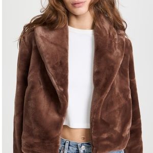 Blank NYC Faux Fur Jacket